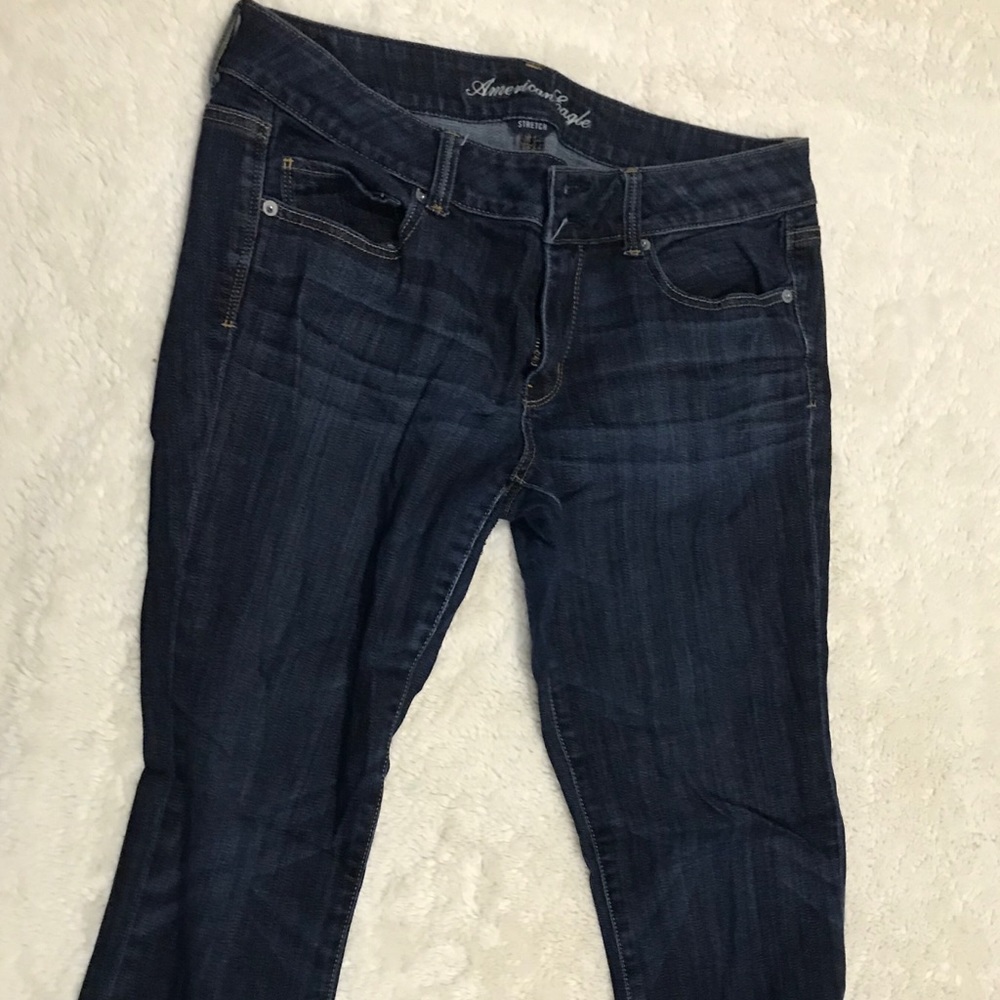 Woman’s jean capris
